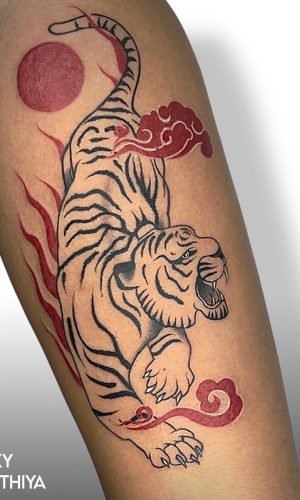 japanese tiger tattoo